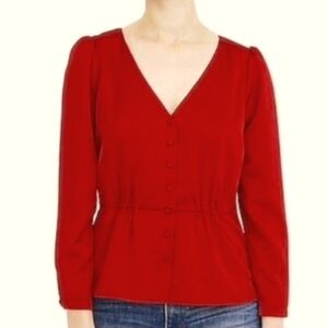 NWT J. Crew peplum top